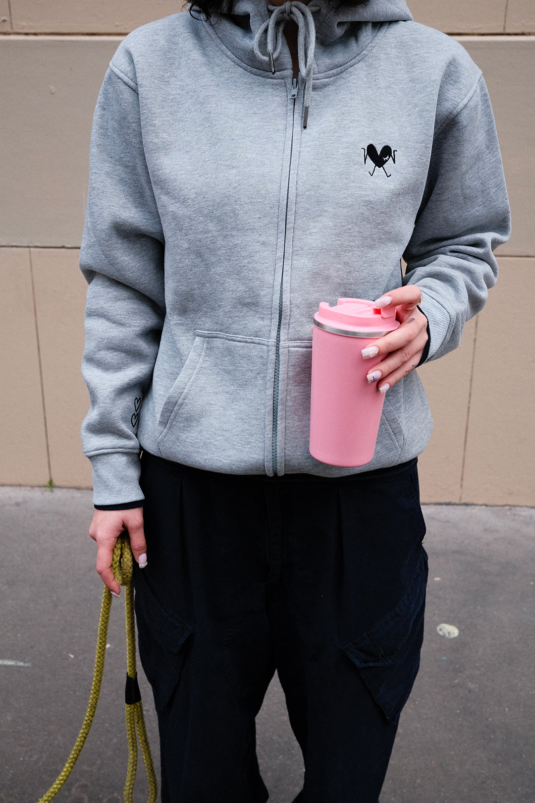 Classic Apt.Vargas Hoodie gris