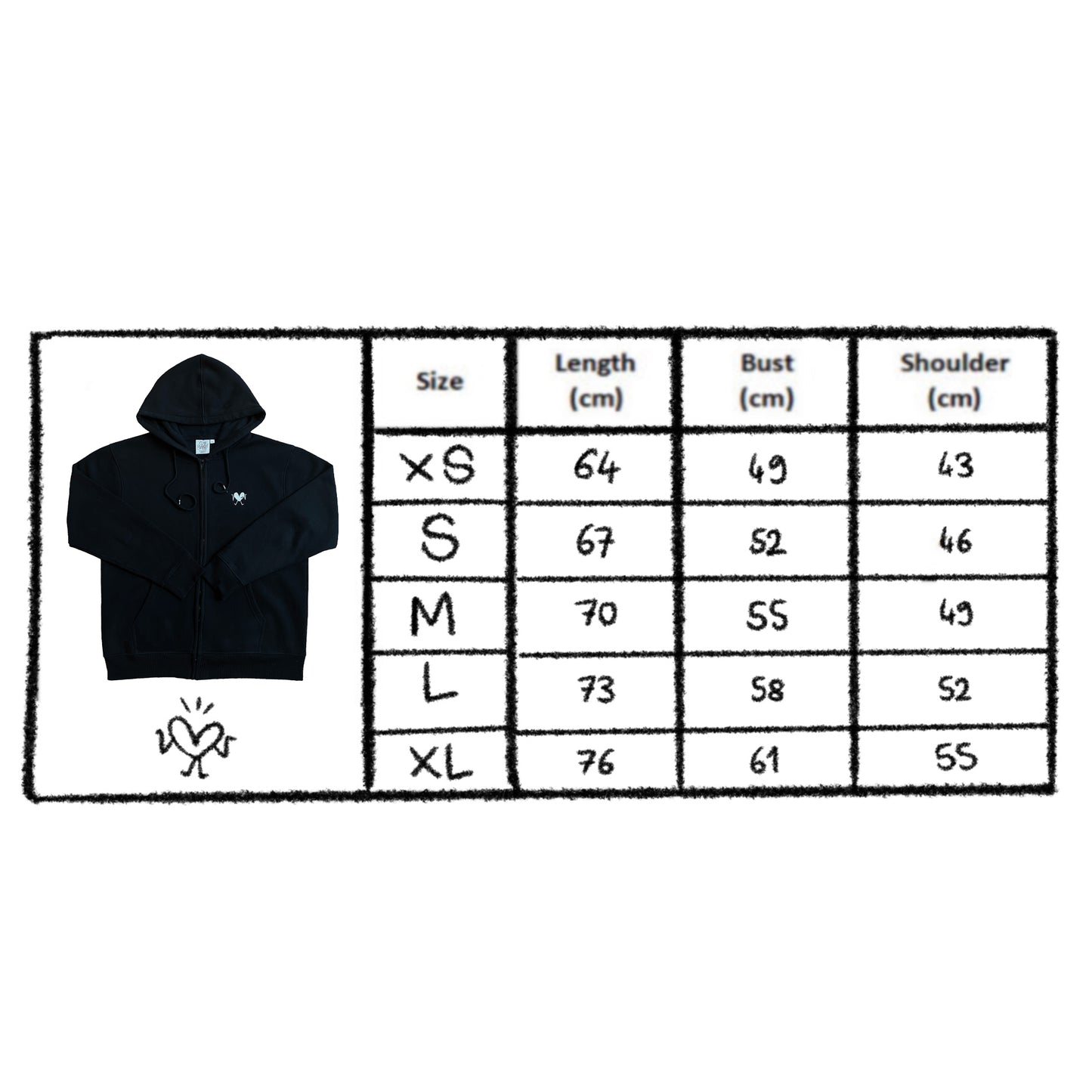 Classic Apt.Vargas Hoodie noir
