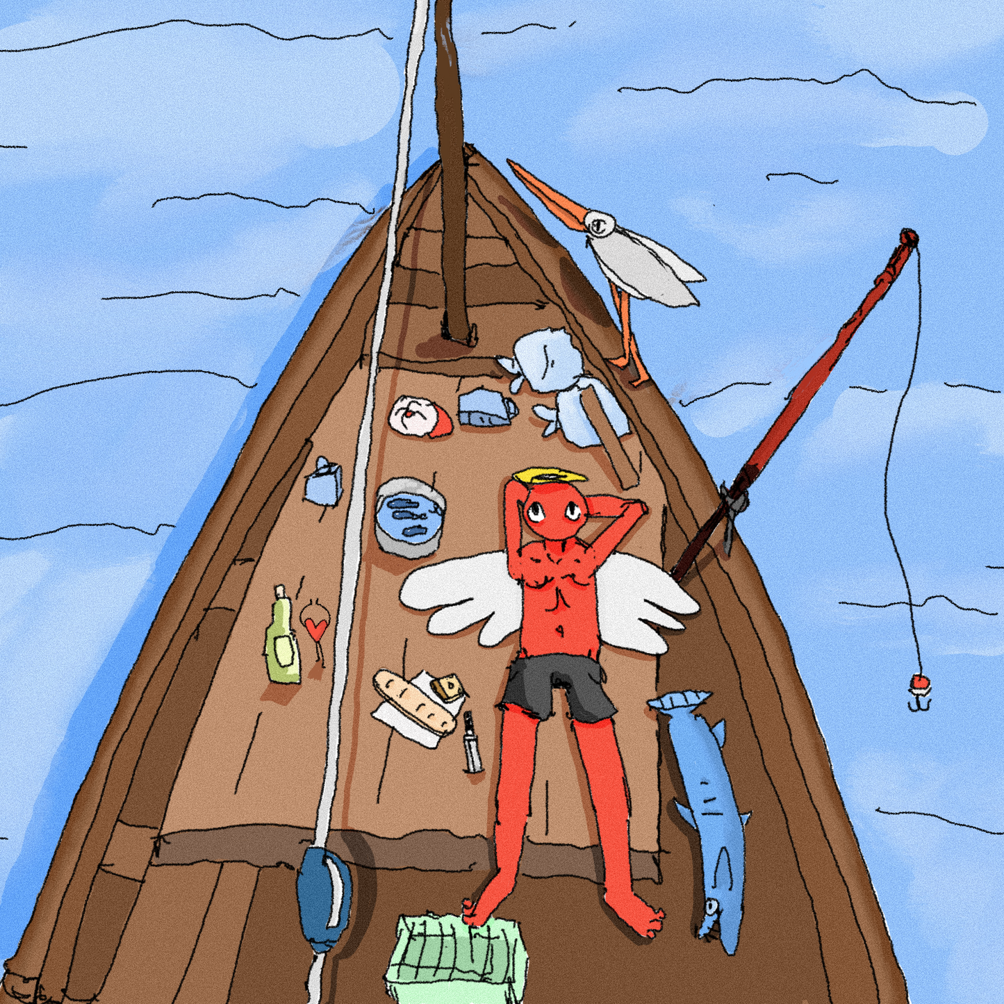 Sur le bateau