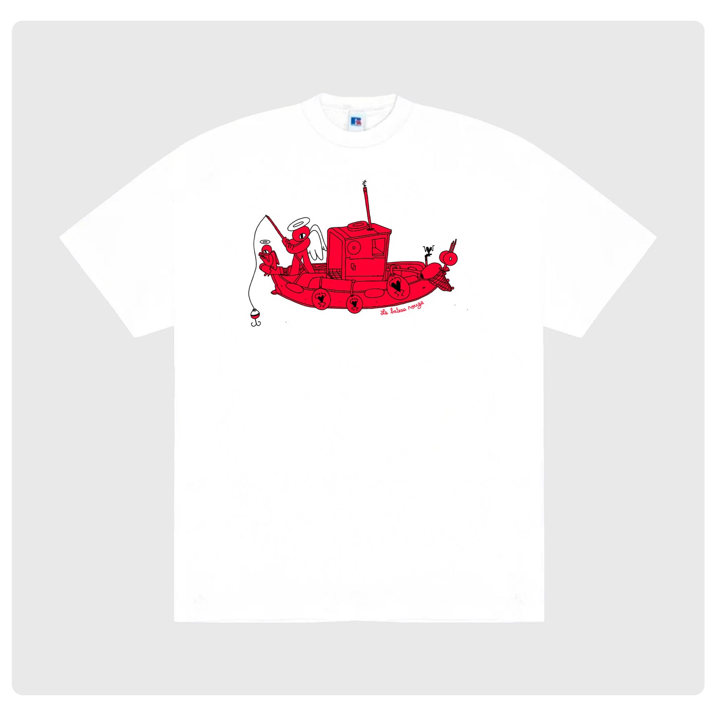 Le bateau rouge