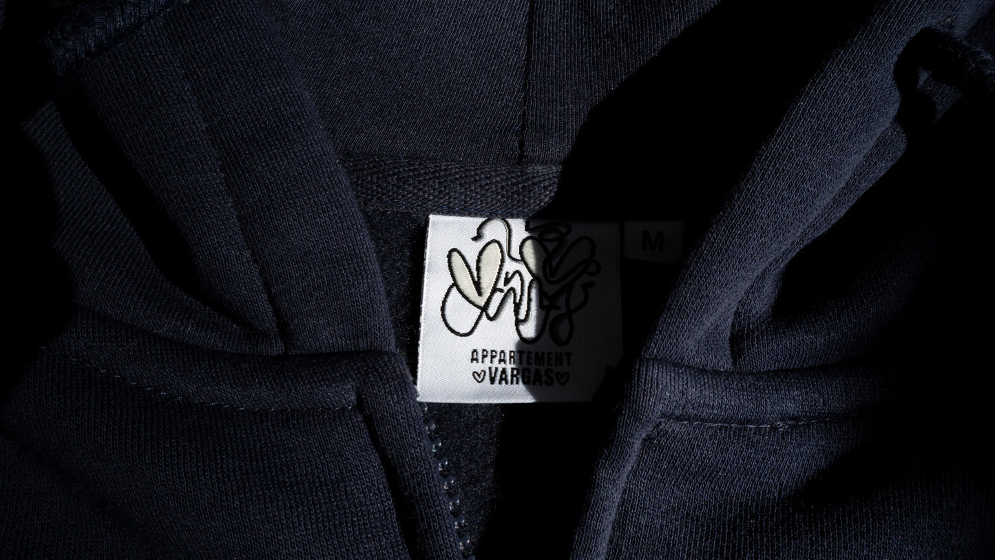 Classic Apt.Vargas Hoodie Bleu