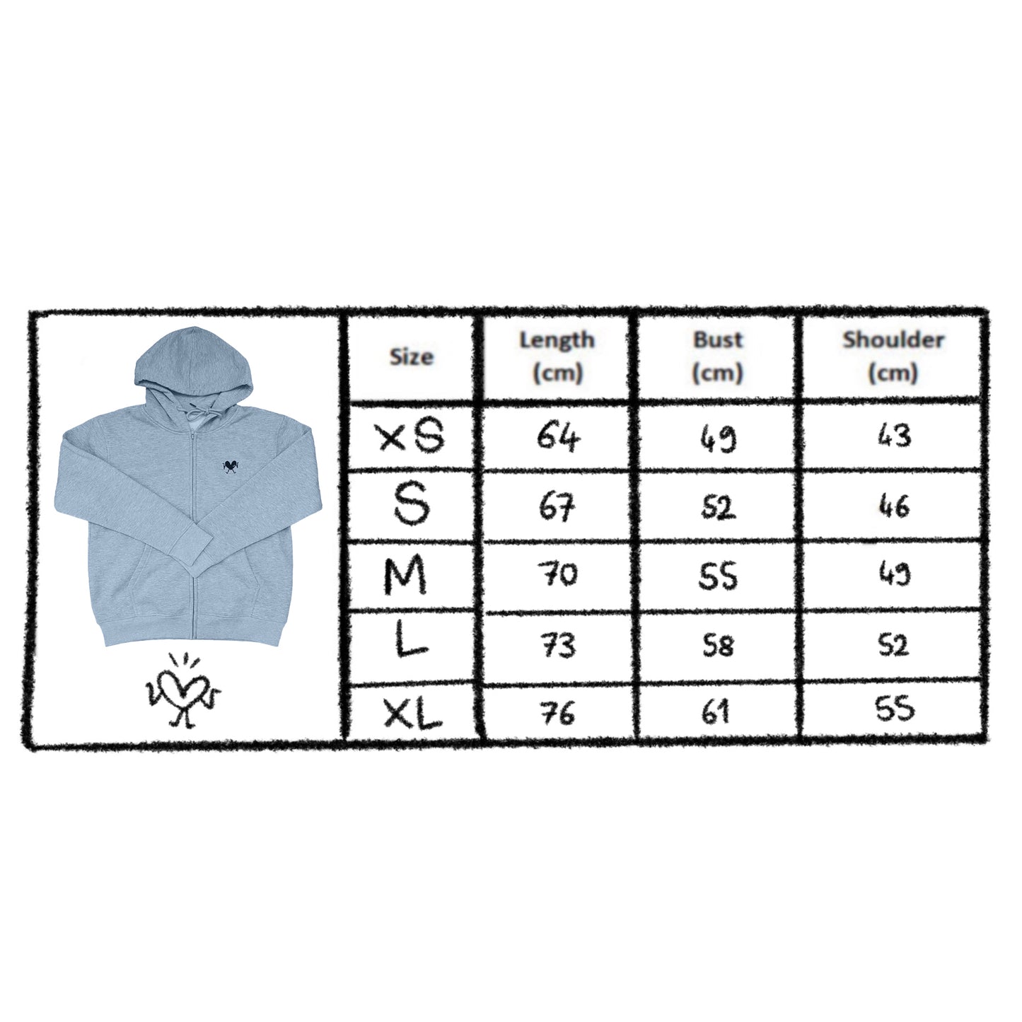 Classic Apt.Vargas Hoodie gris